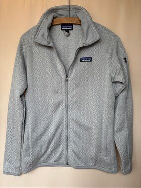 Patagonia Better Sweater Full Zip fleece jacket Frozen Jaquard Salt Grey, M